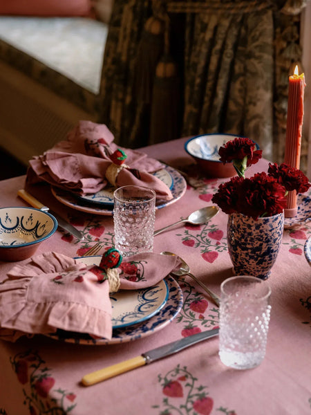 Fraises Des Bois Tablecloth