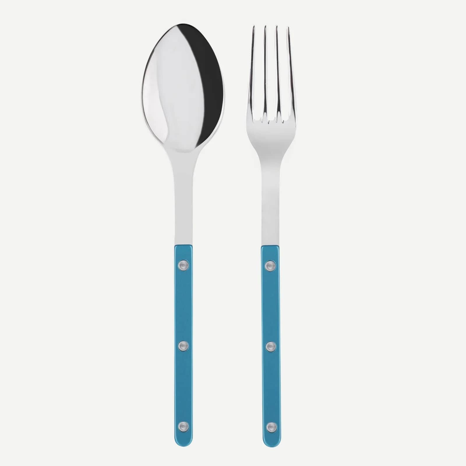 Bistrot Pearly Serving Set, Turquoise