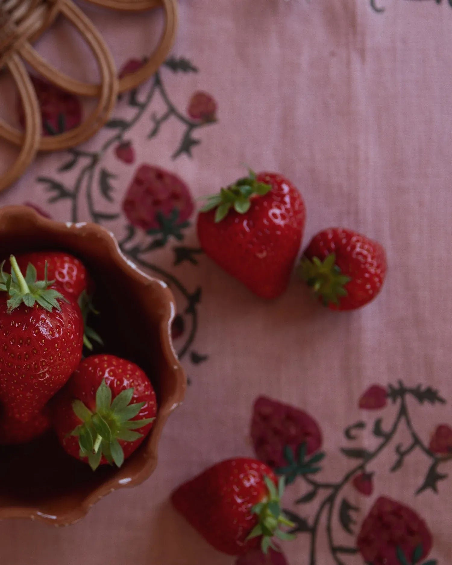 Fraises Des Bois Tablecloth
