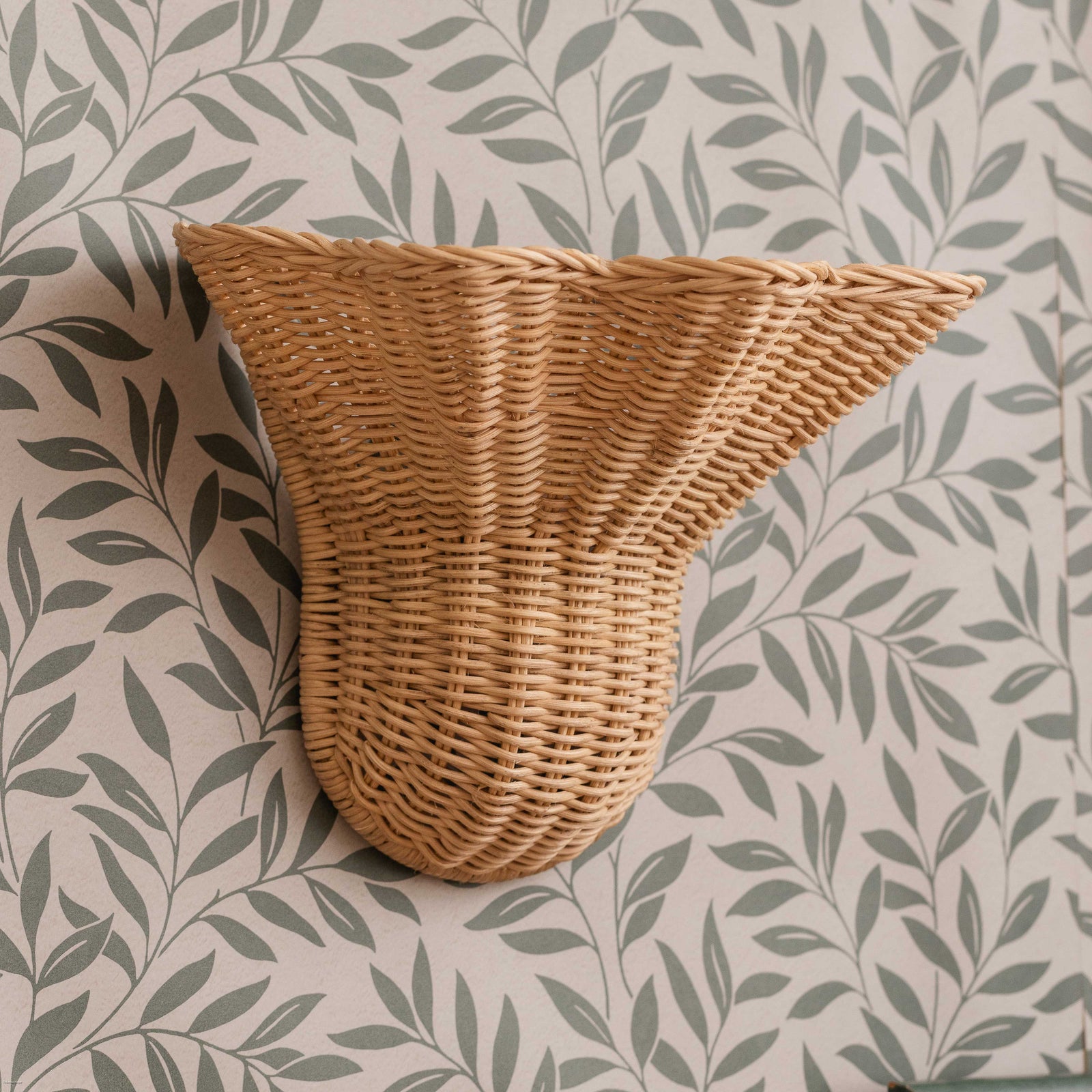 Luna Wall Light Shade, Small Natural