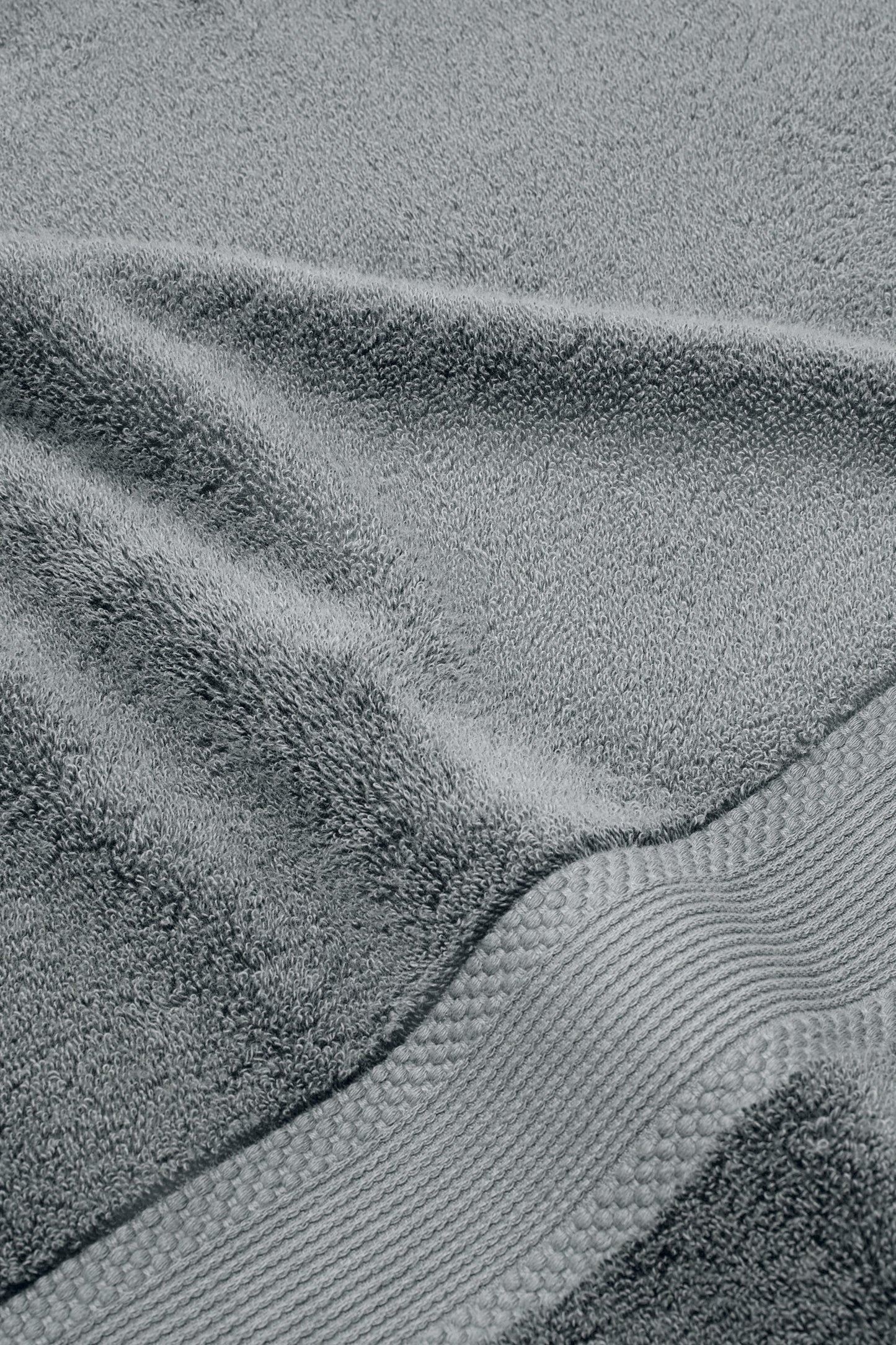Organic Cotton Bath Towel - Slate Grey