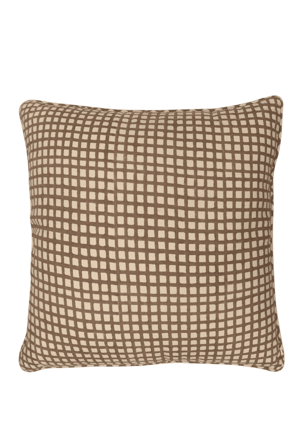 Block Printed Interior Pillow Cover – 20x20 in