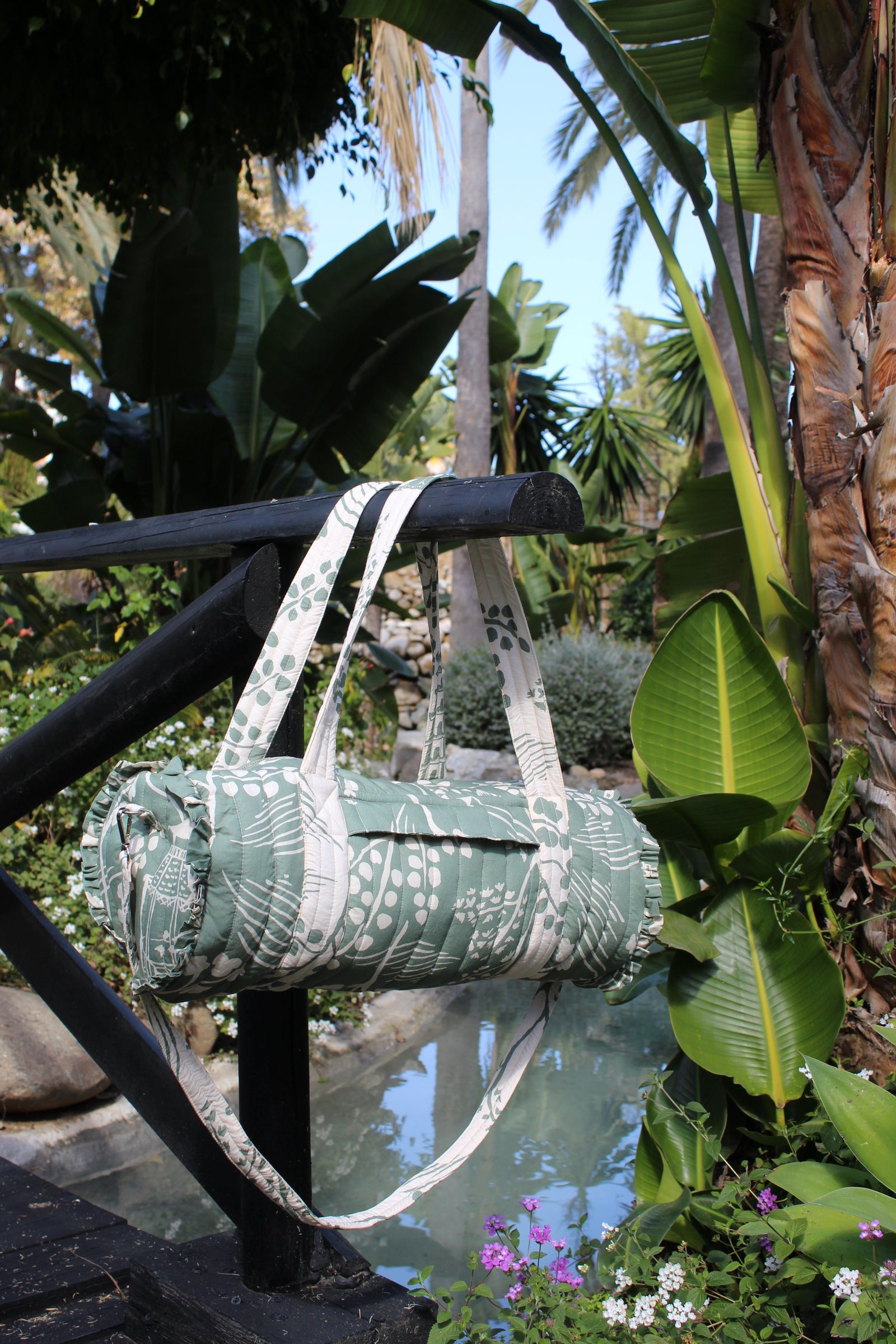 Chinoiserie Quilted Bag