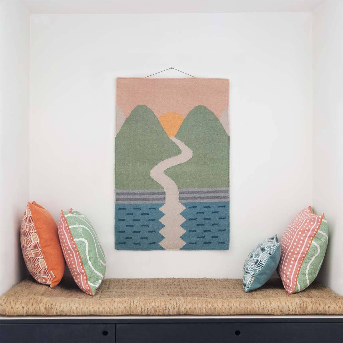 River Journey Woven Wall Hanging