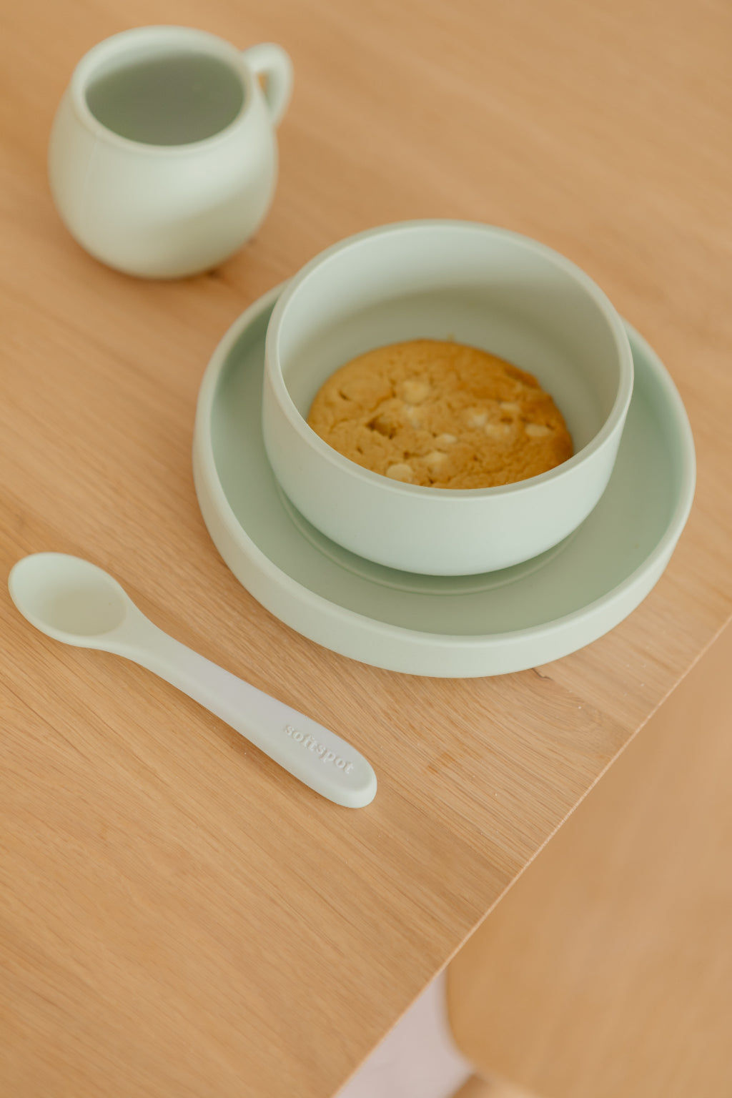 Soft Baby Spoons – Matcha & Ube