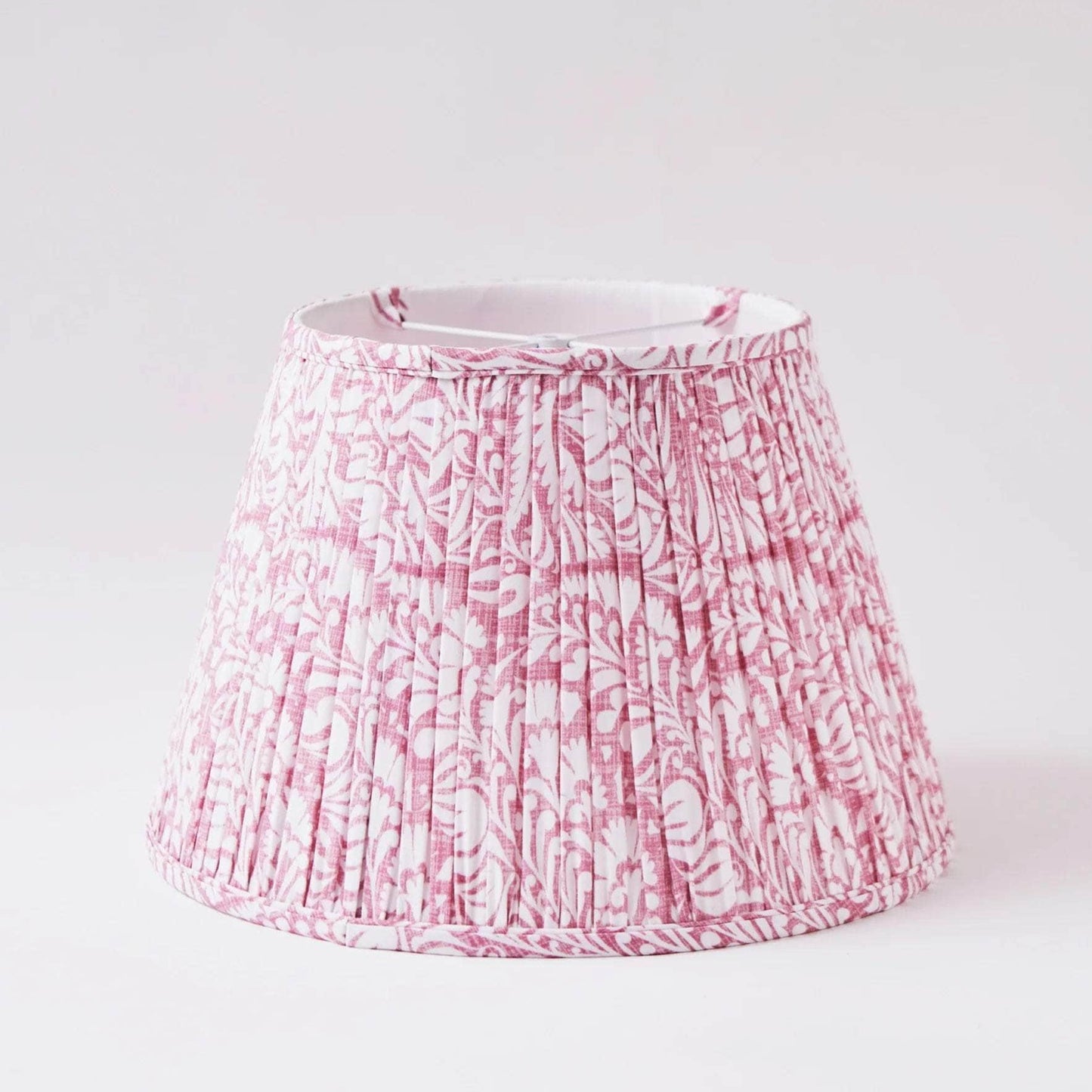Fern Lampshade in Raspberry