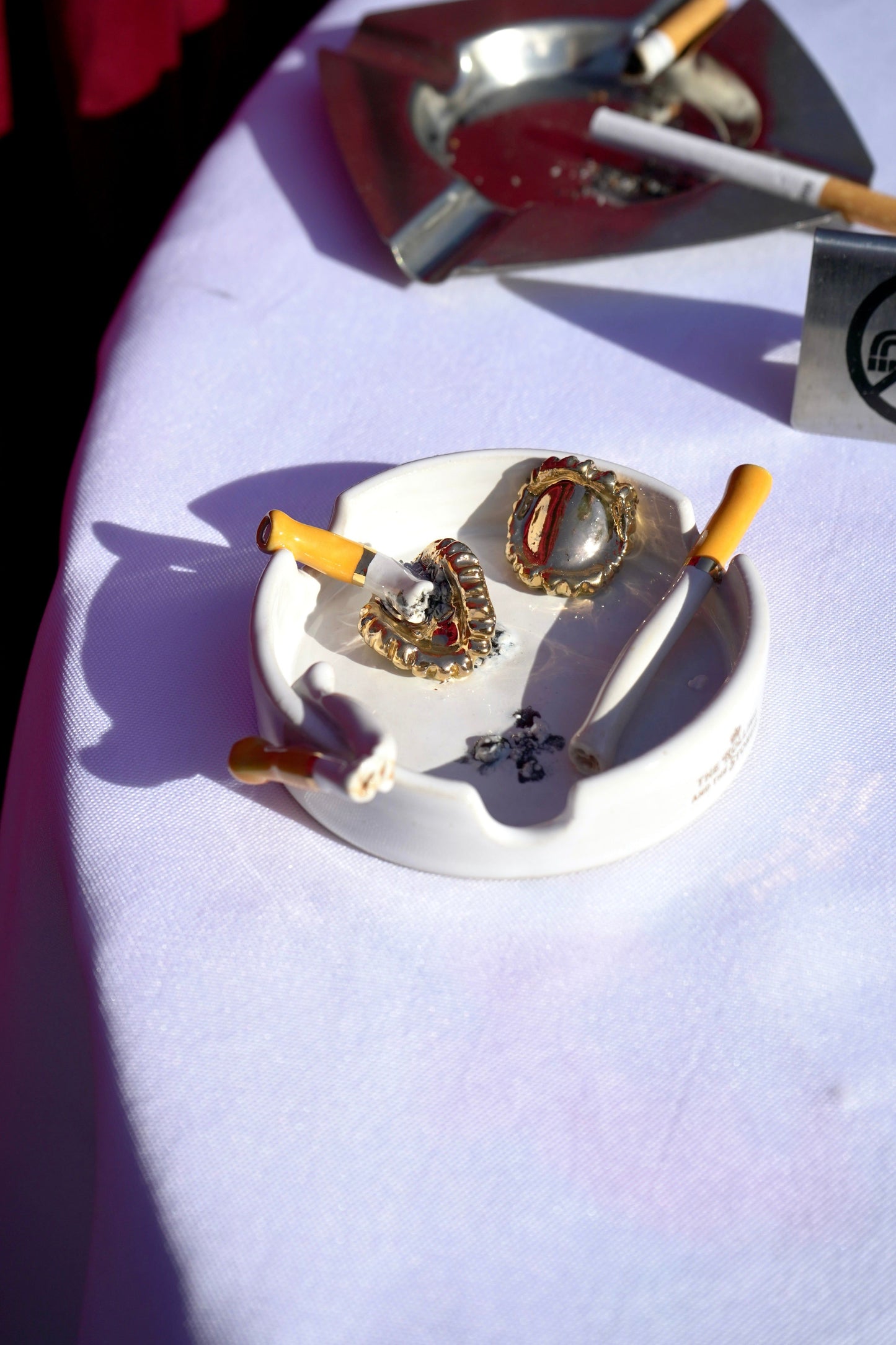 Cigarettes & Alcohol Ashtray