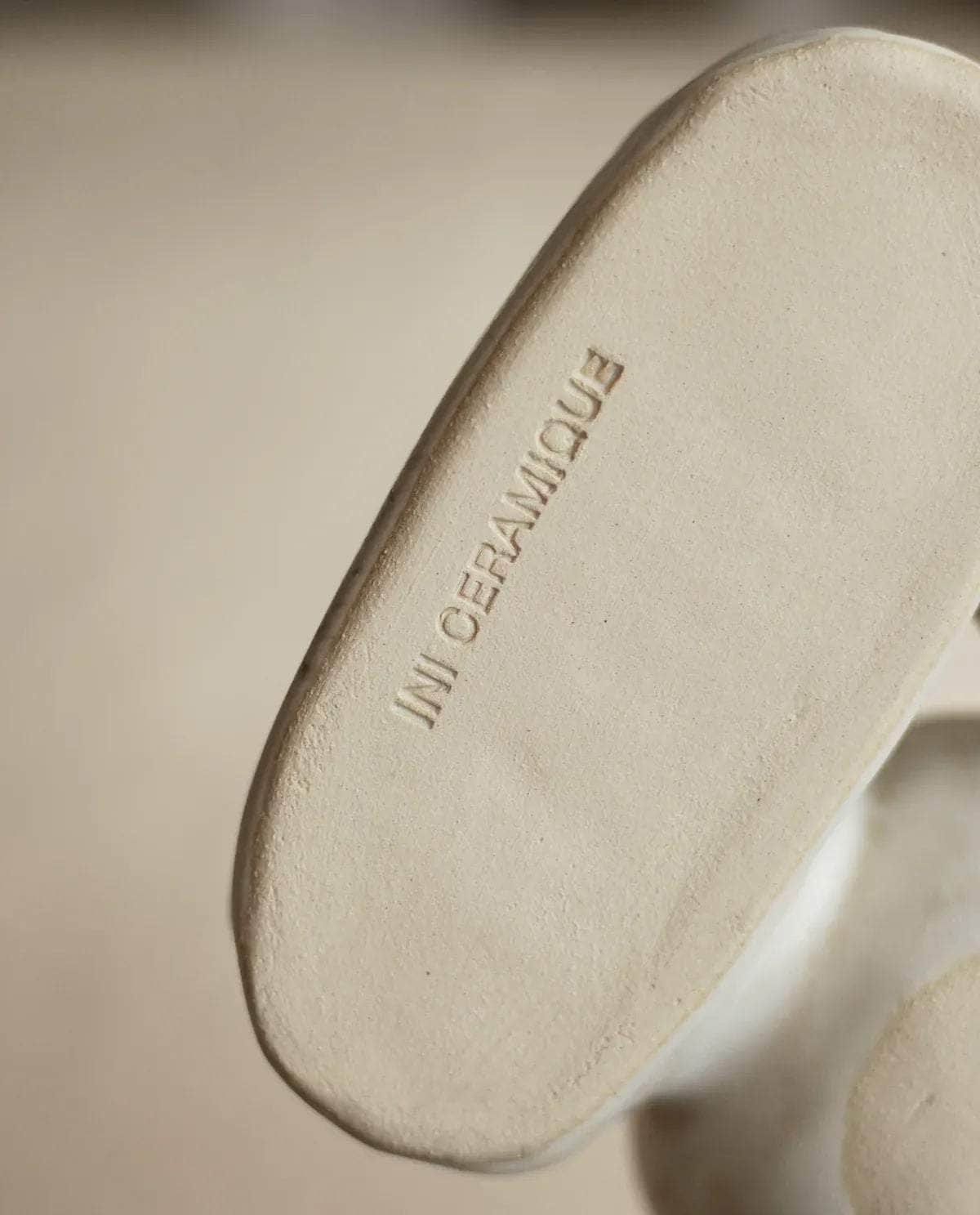 Ceramic Plate 'Organic Fusion N°6'