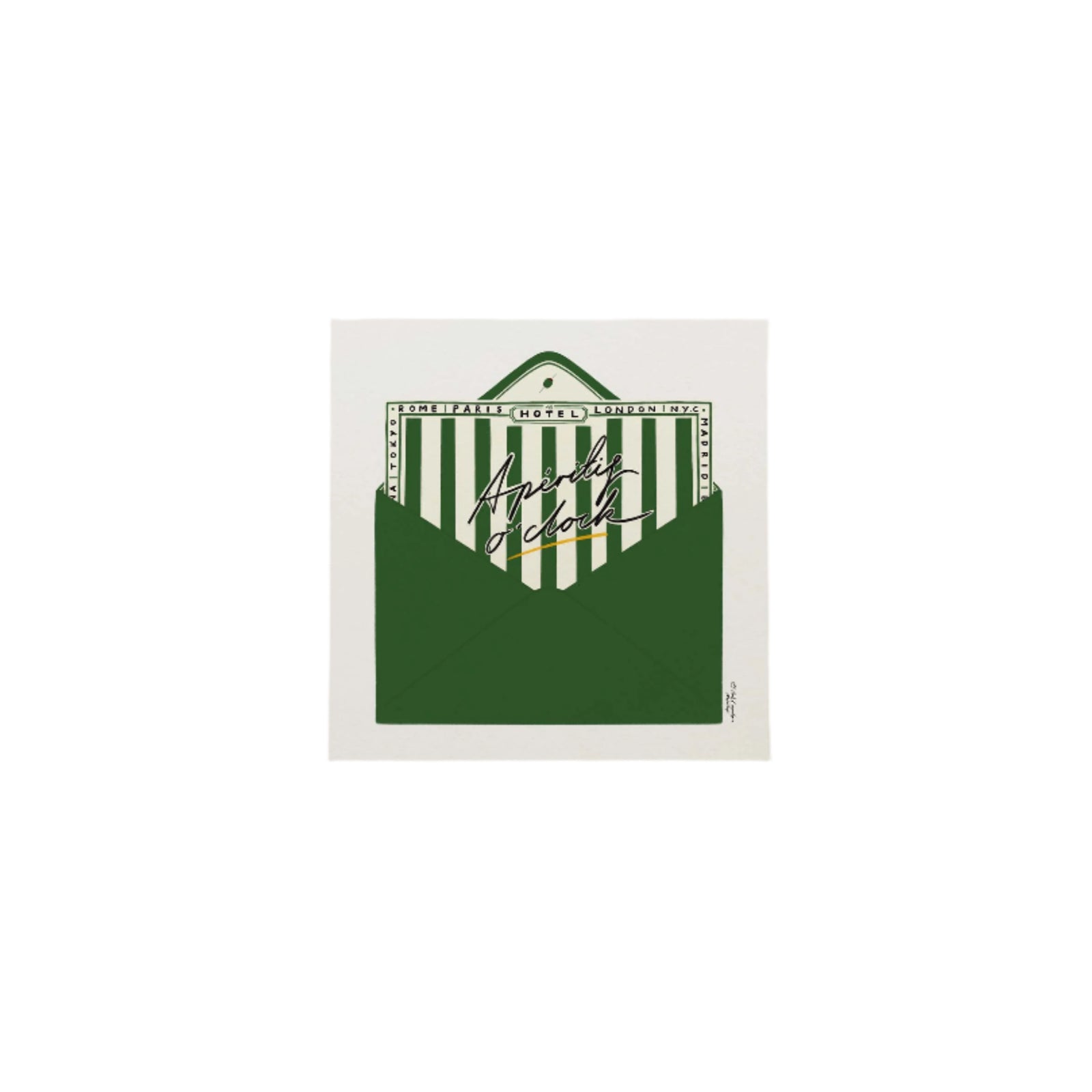 Aperitif o' Clock (Square)