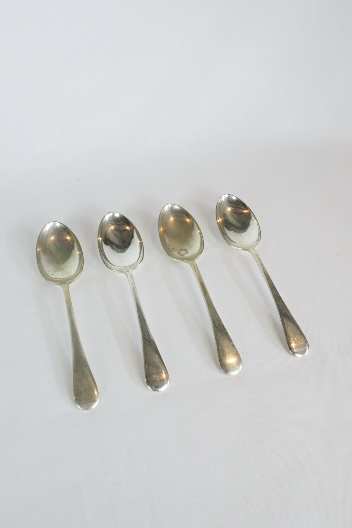 4 Vintage Silver Plate Spoons