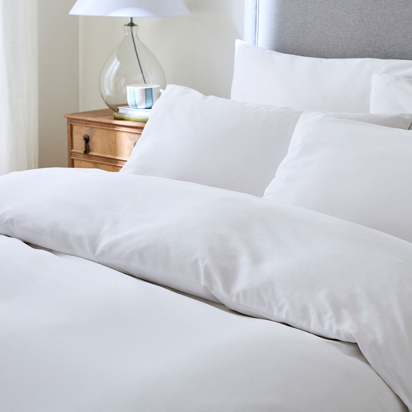Luxury Organic Cotton White Original Duvet Cover