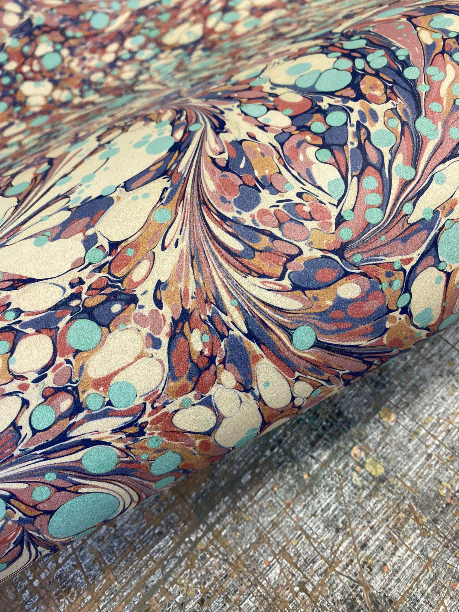 Marbled Wallpaper - 'Aurora' Colour: Opal - Eco Non-Woven