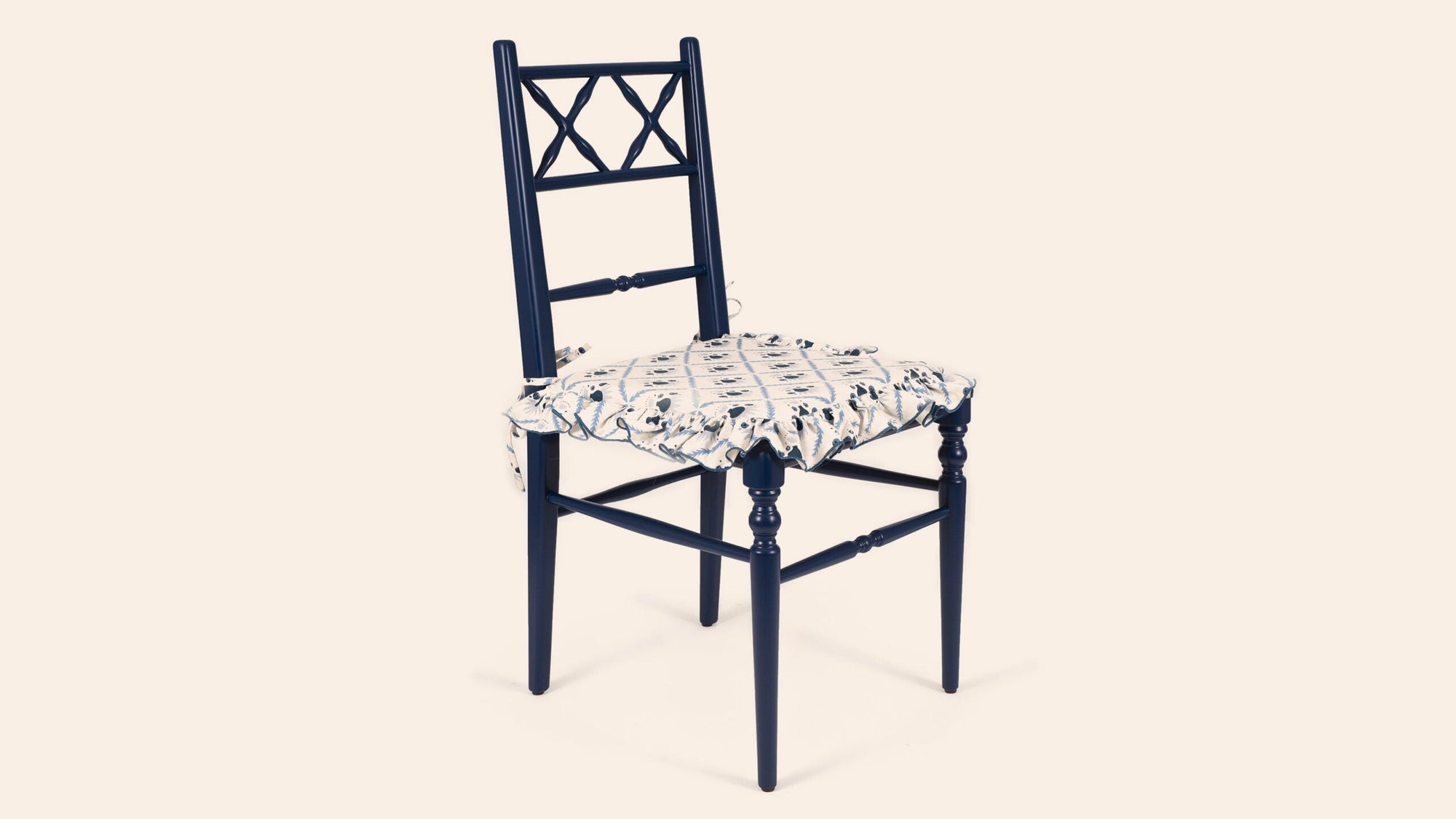 Pair of Chiara Dining Chairs, Ocean