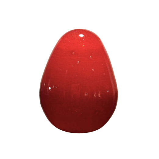 Anthologist Glass Easter Egg, Red Large