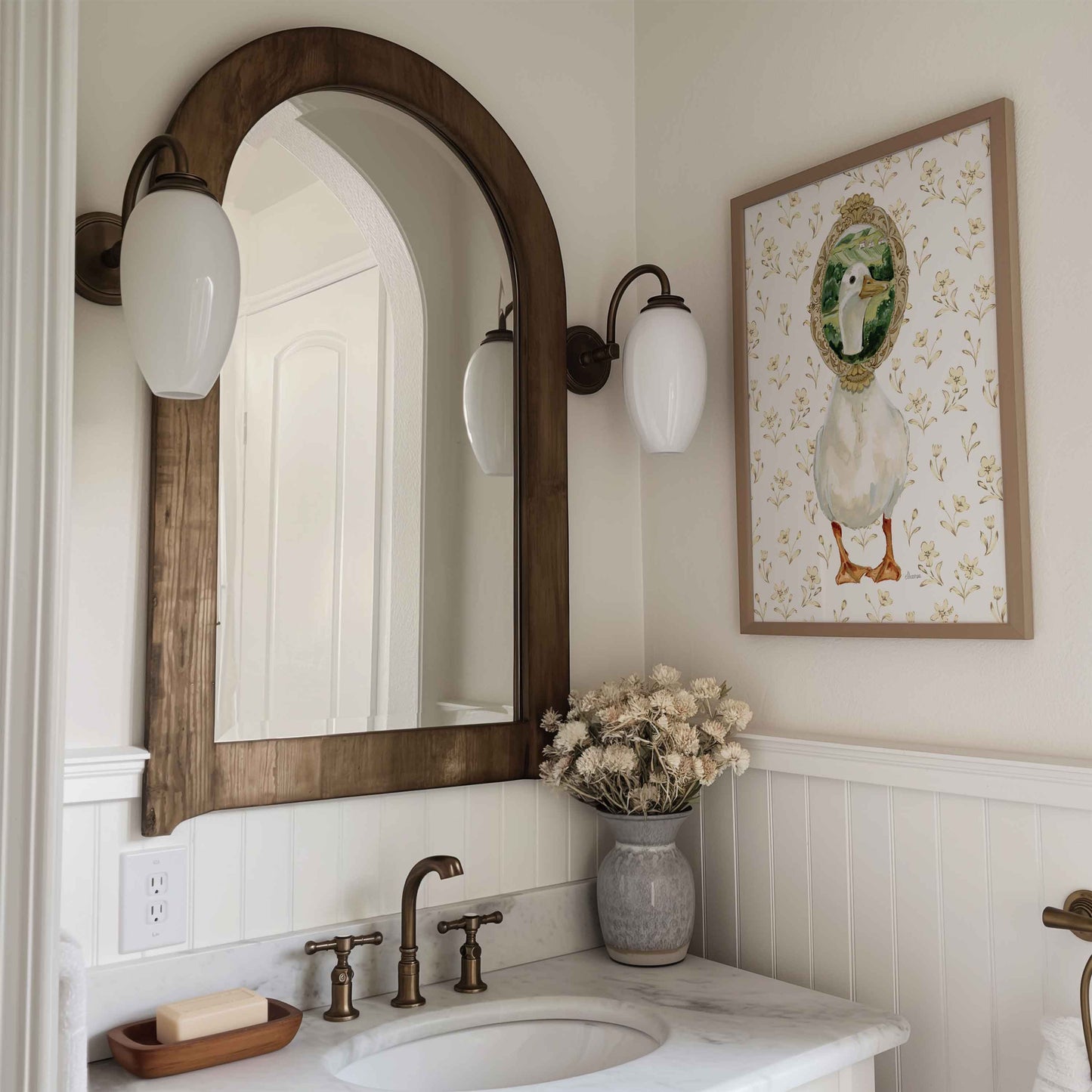 A work of Art Art Print