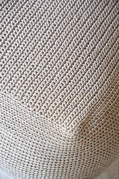 Crochet Pouf