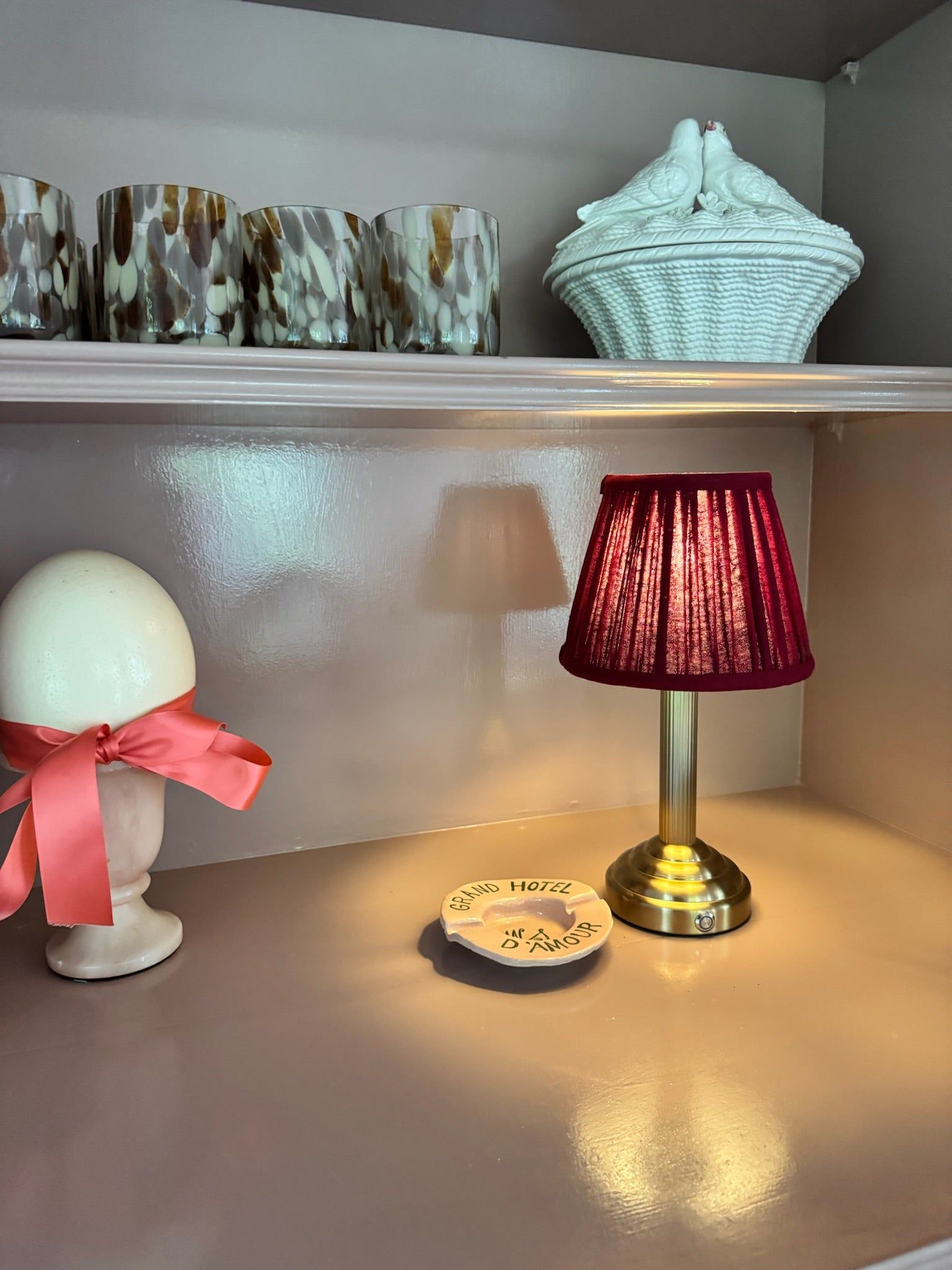 Numi Lamp Wine Red