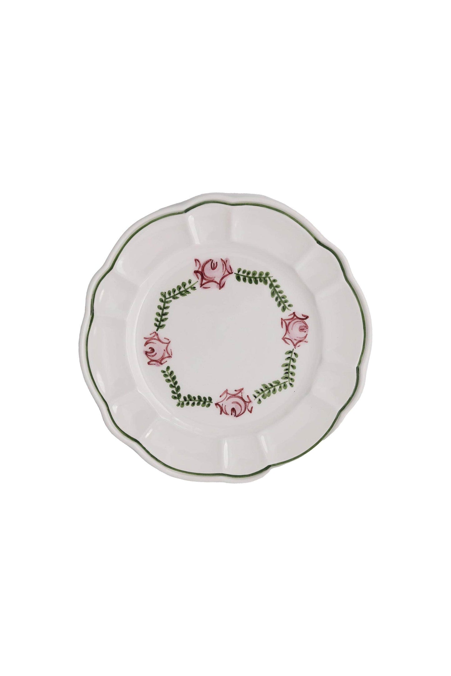 Eden Side Plate, Green, Set Of 4