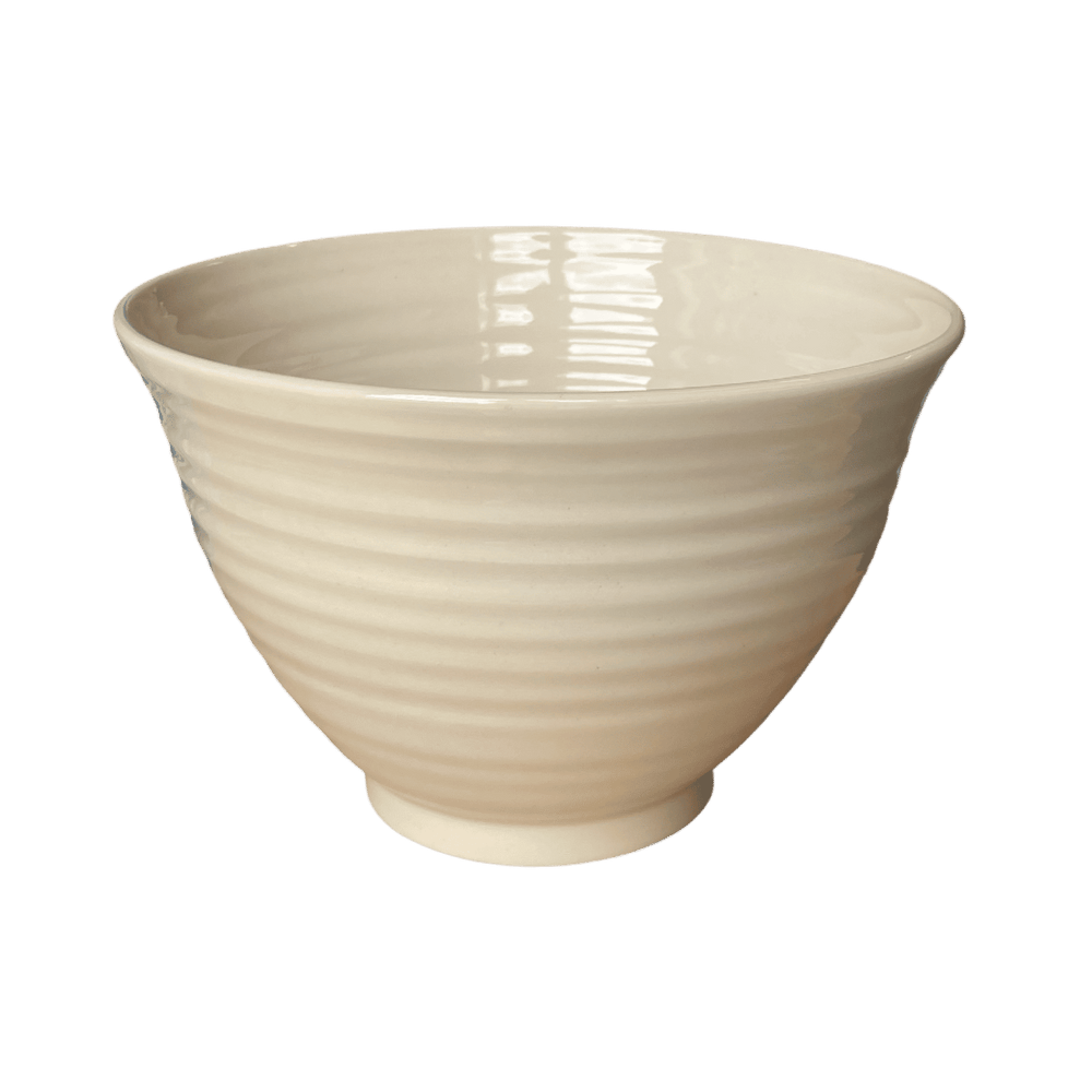 White Stoneware Bowl #1