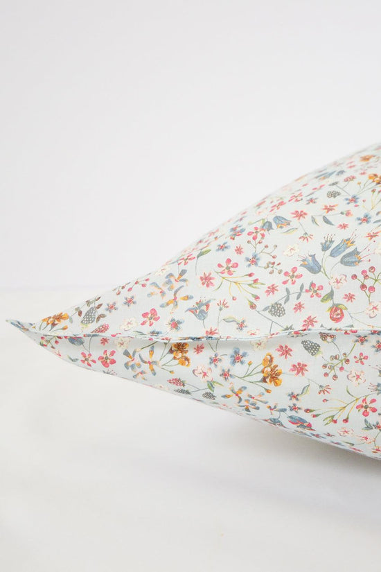 Pillowcase Made With Liberty Fabric Donna Leigh Duck Egg