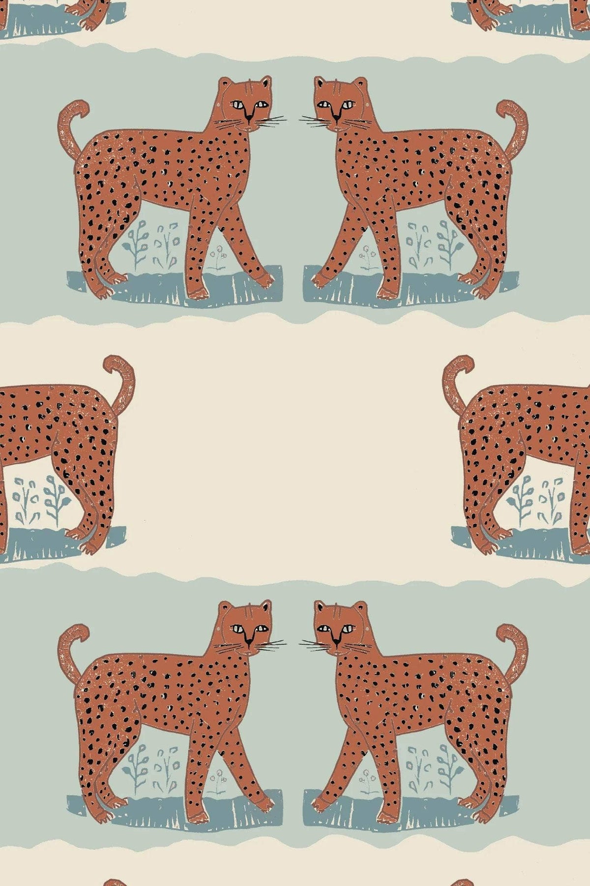 A Leopard Never Changes it's Spots Fabric