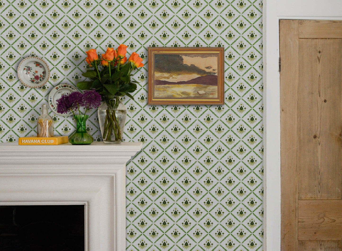 Pome Wallpaper, Moss, Roll