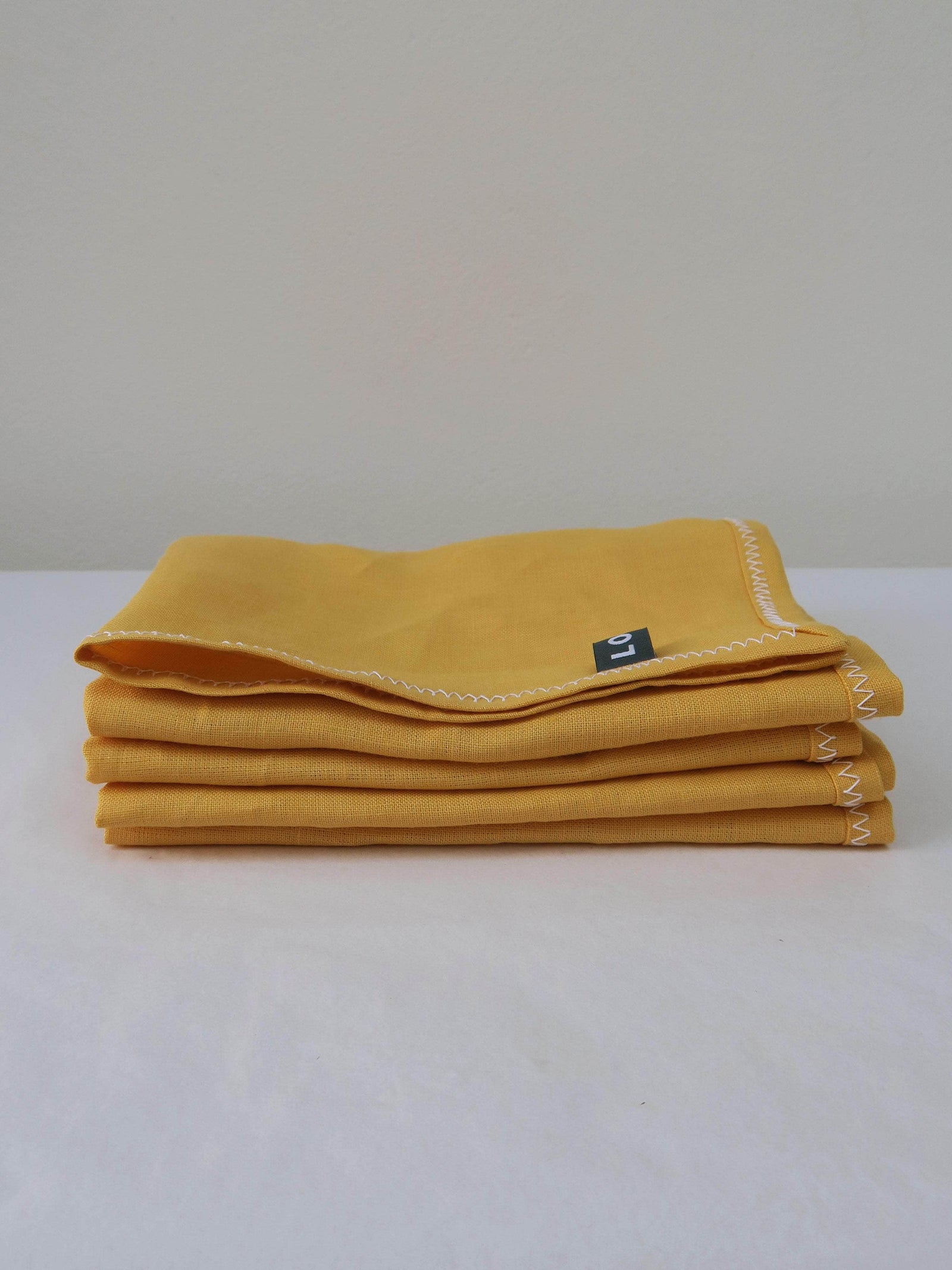 Irish Linen Napkin - Sunshine Yellow