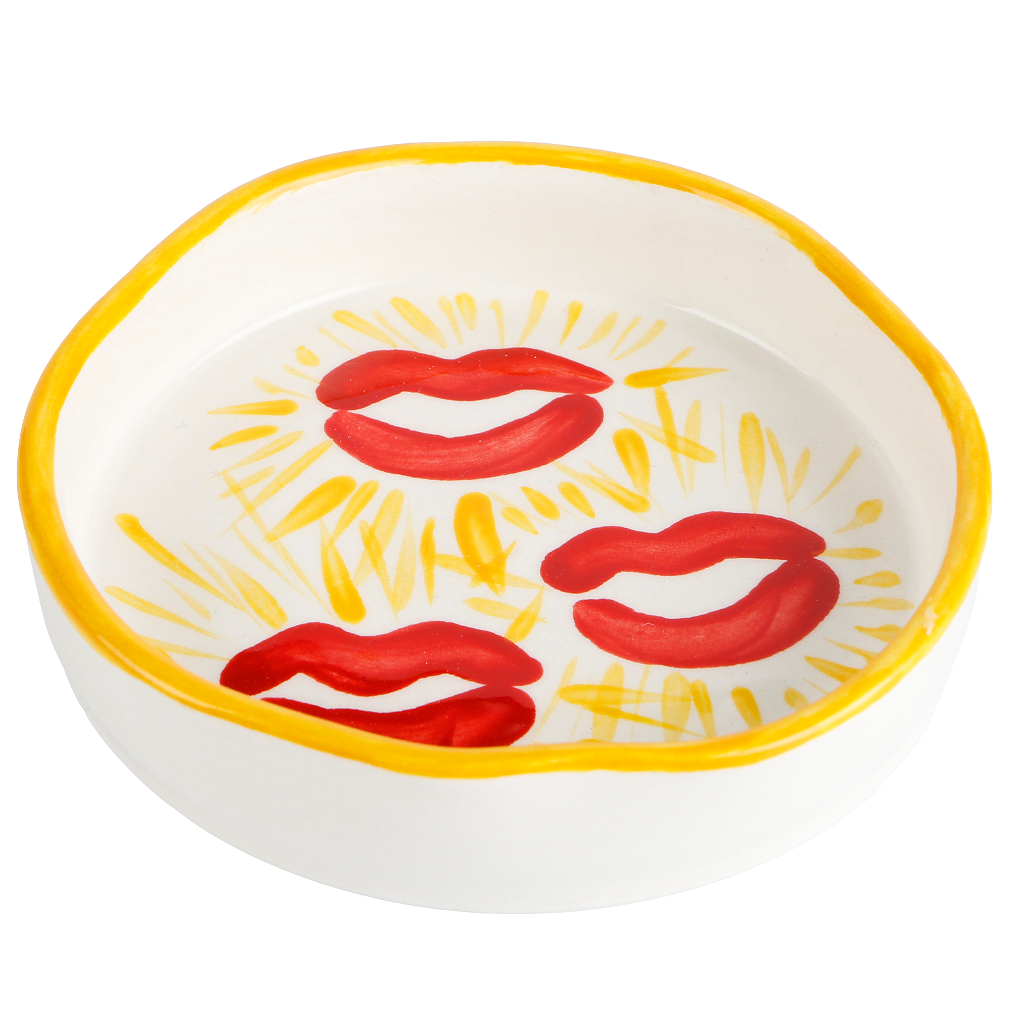 Sunkissed Trinket Tray with Rim