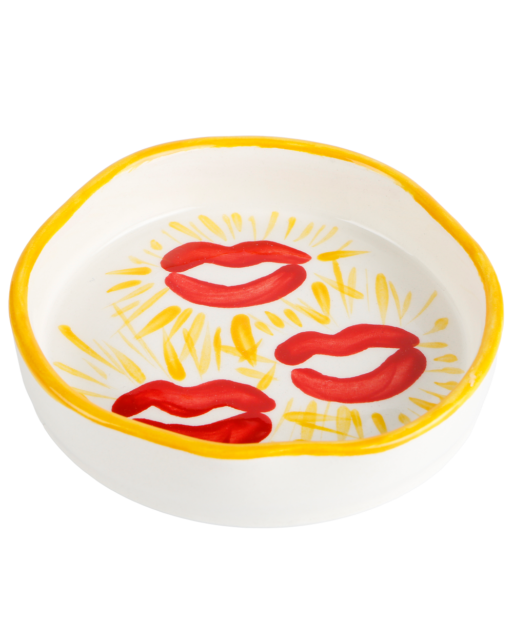 Sunkissed Trinket Tray with Rim