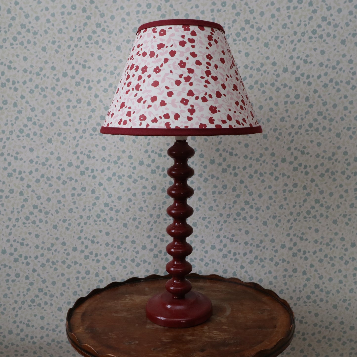 Lampshade - Paper Shade 30cm In Blossom Two Pinks