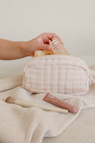 Soft Mini Loaf Pouch – Rosewater
