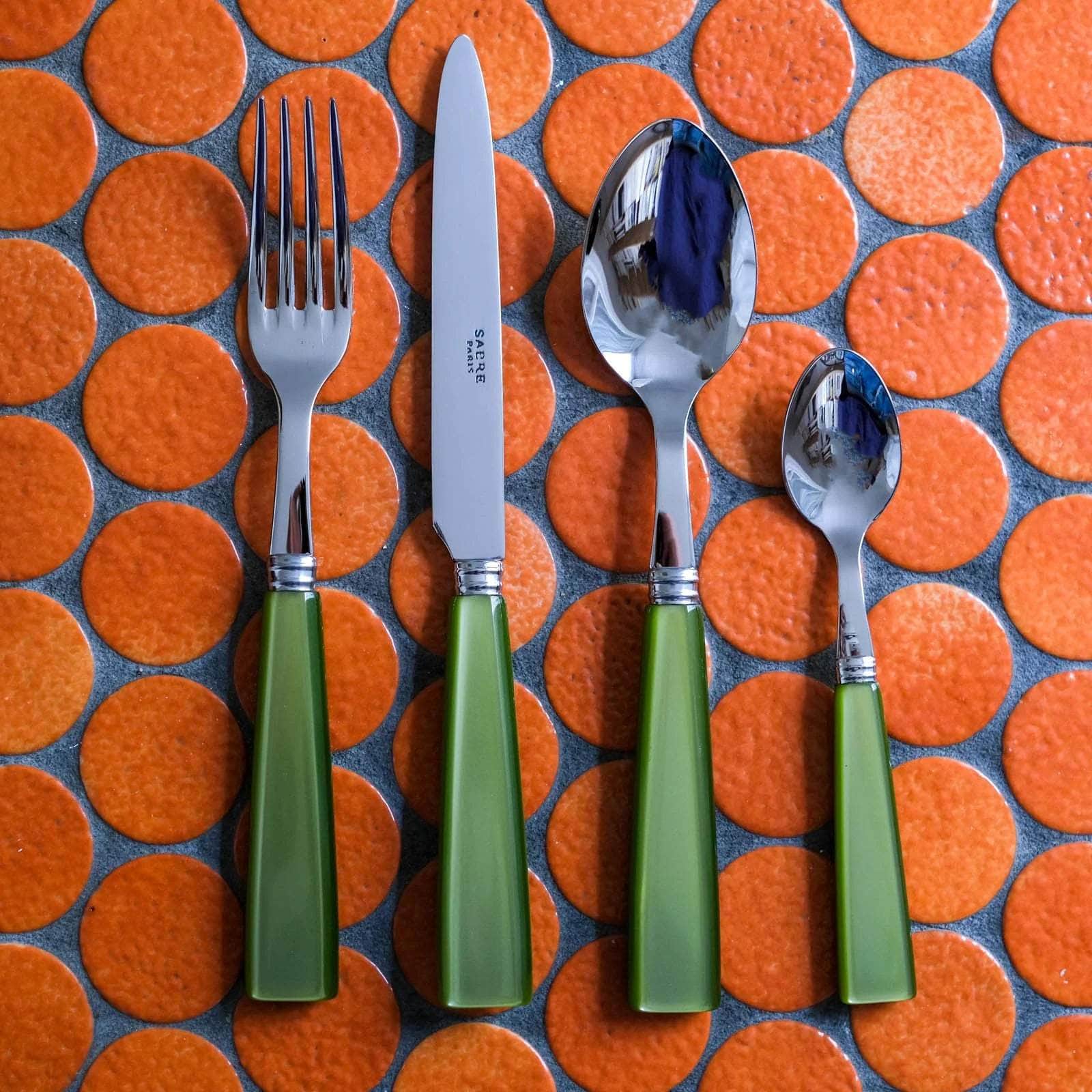 Icône 5 PC Cutlery Set, Linden Green