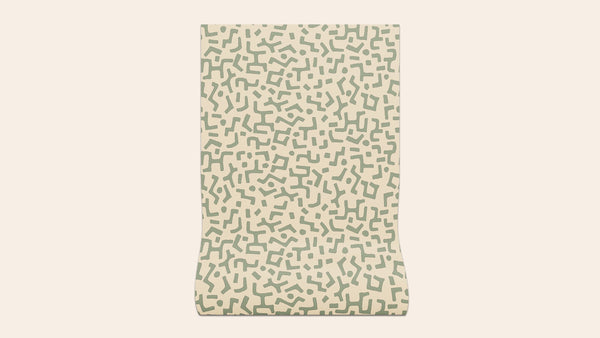 Raphia Wallpaper, Palm, Roll