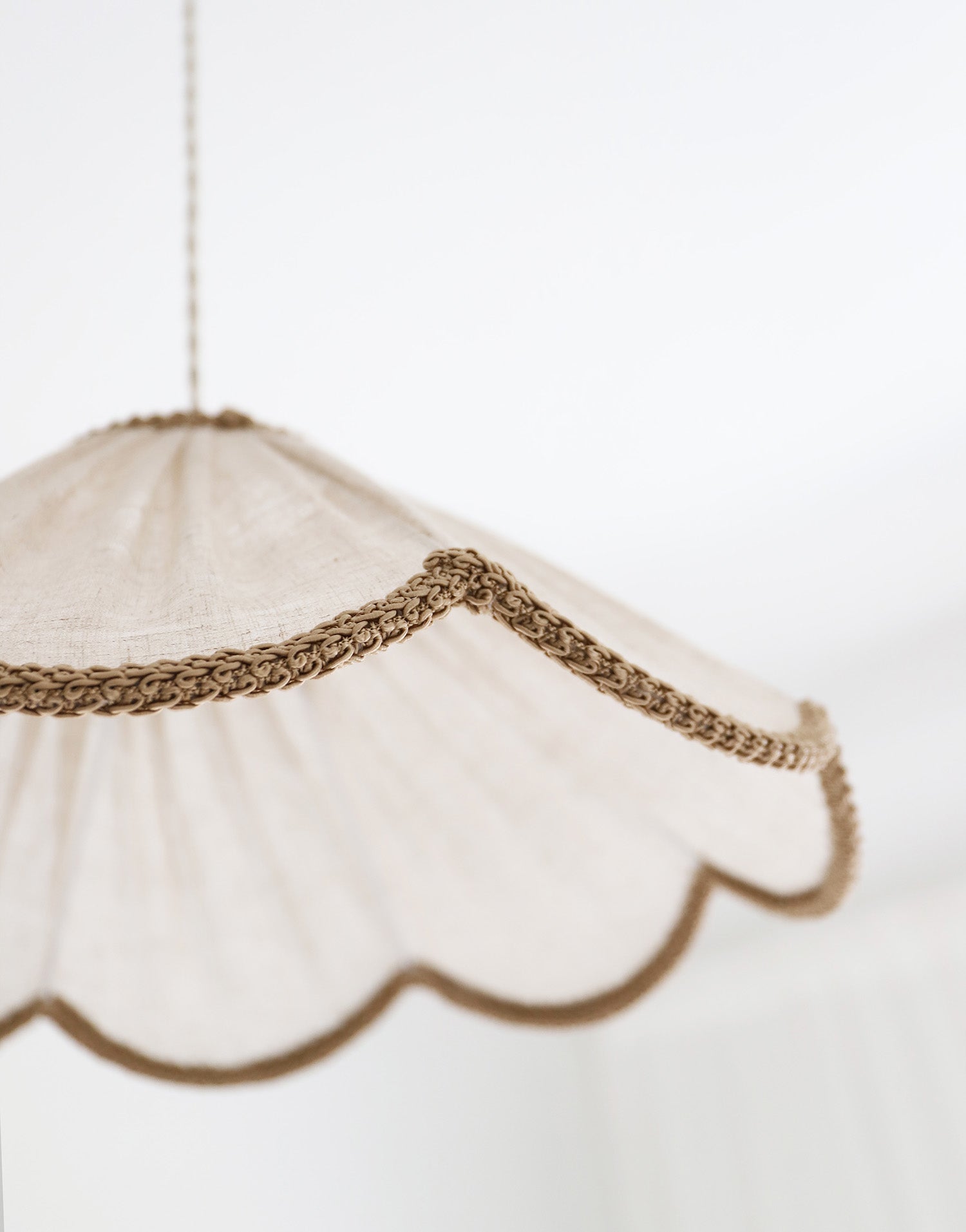 Françoise "Classic Beige" Floral Pendant Light