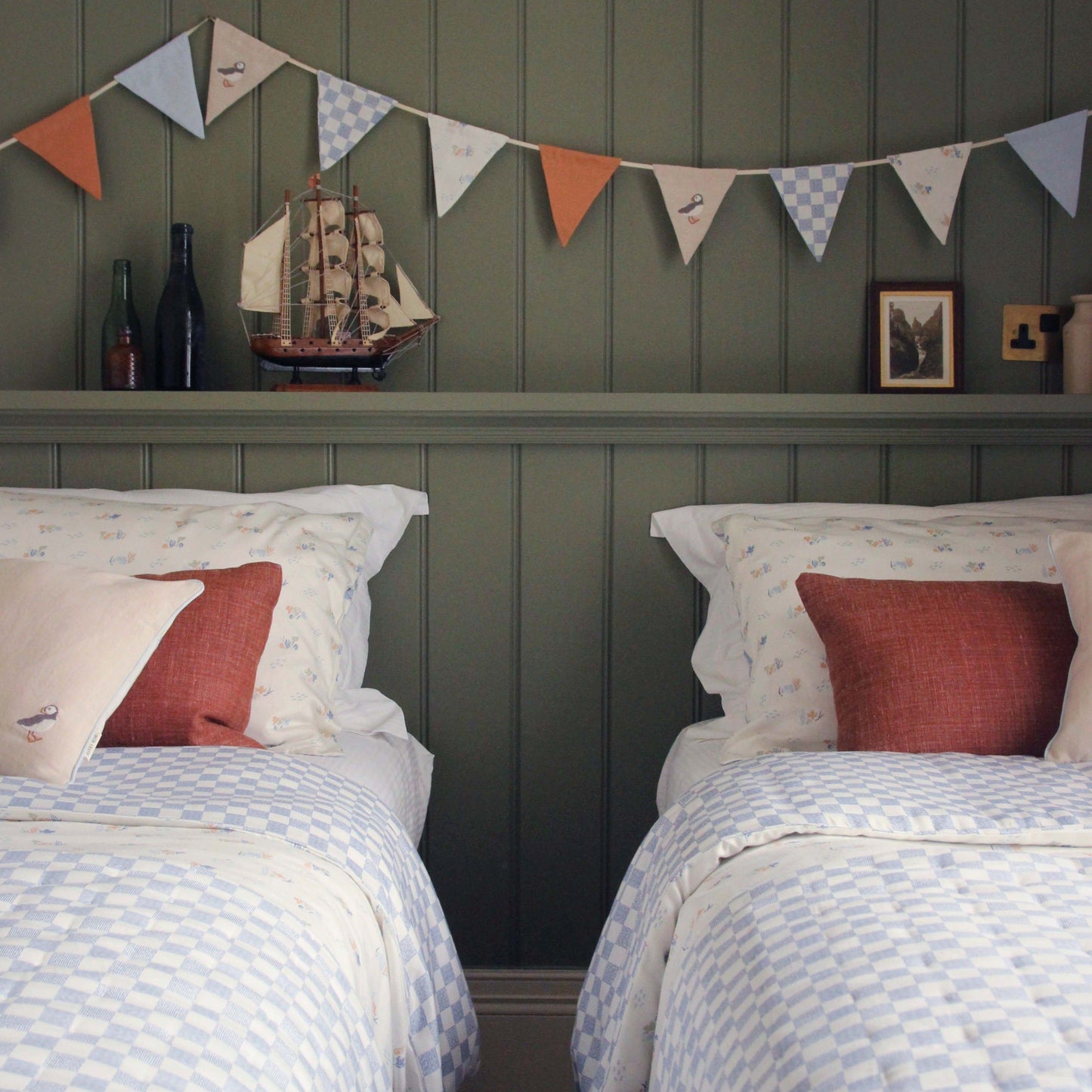 Organic Cotton Bedding Set - Coastline