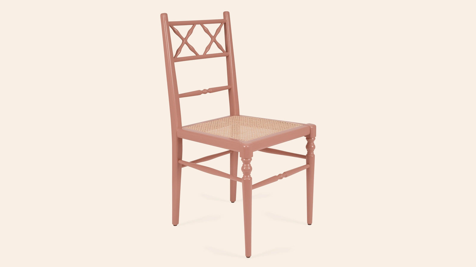 Pair of Chiara Dining Chairs, Terracotta-