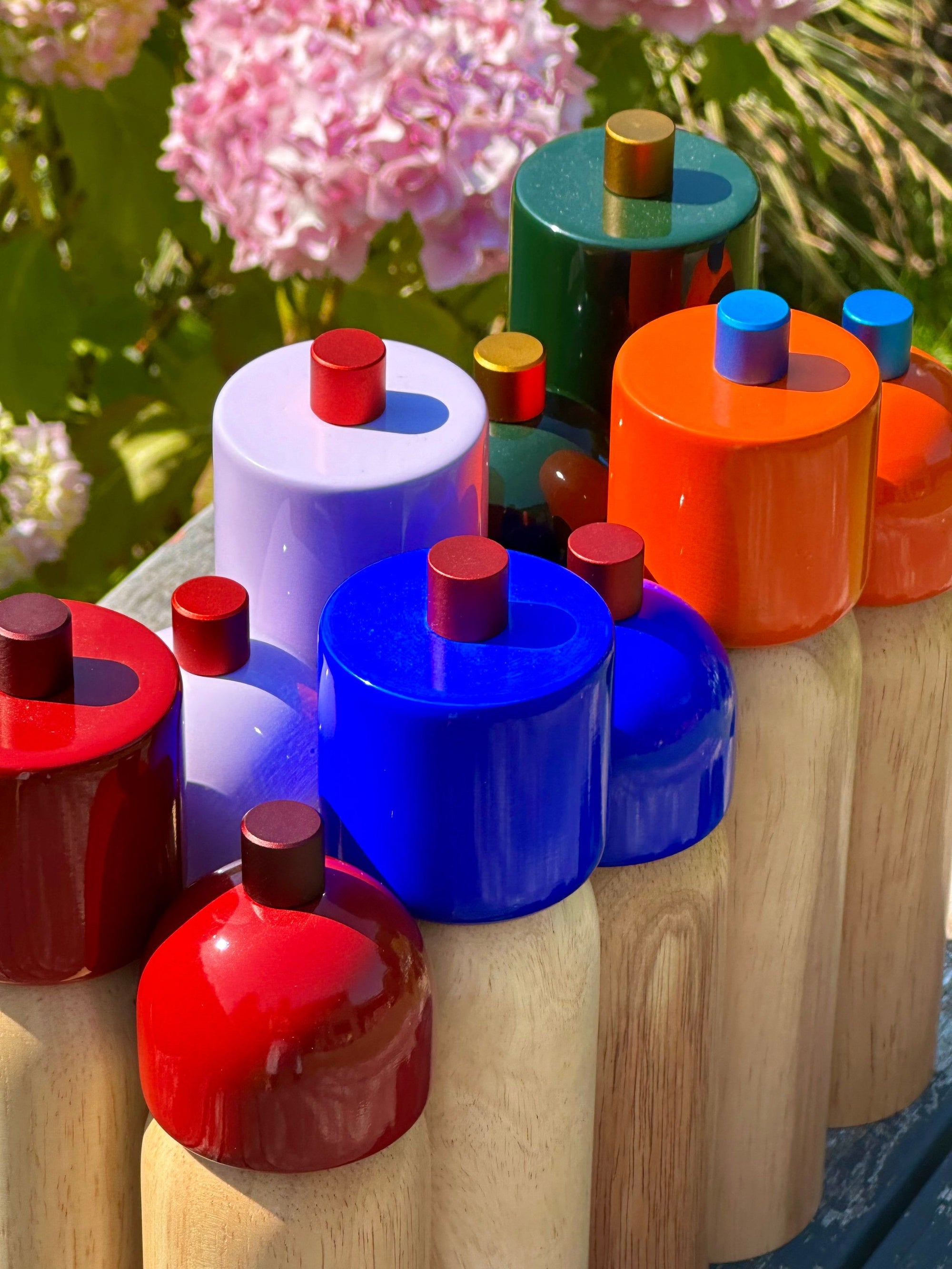 Salt & Pepper Grinder | Orange & Blue