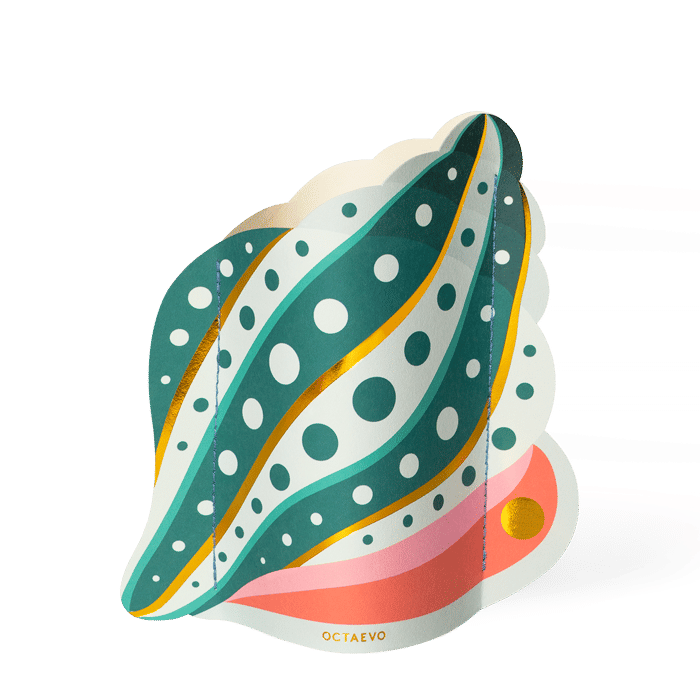 Shell Mini Paper Vase