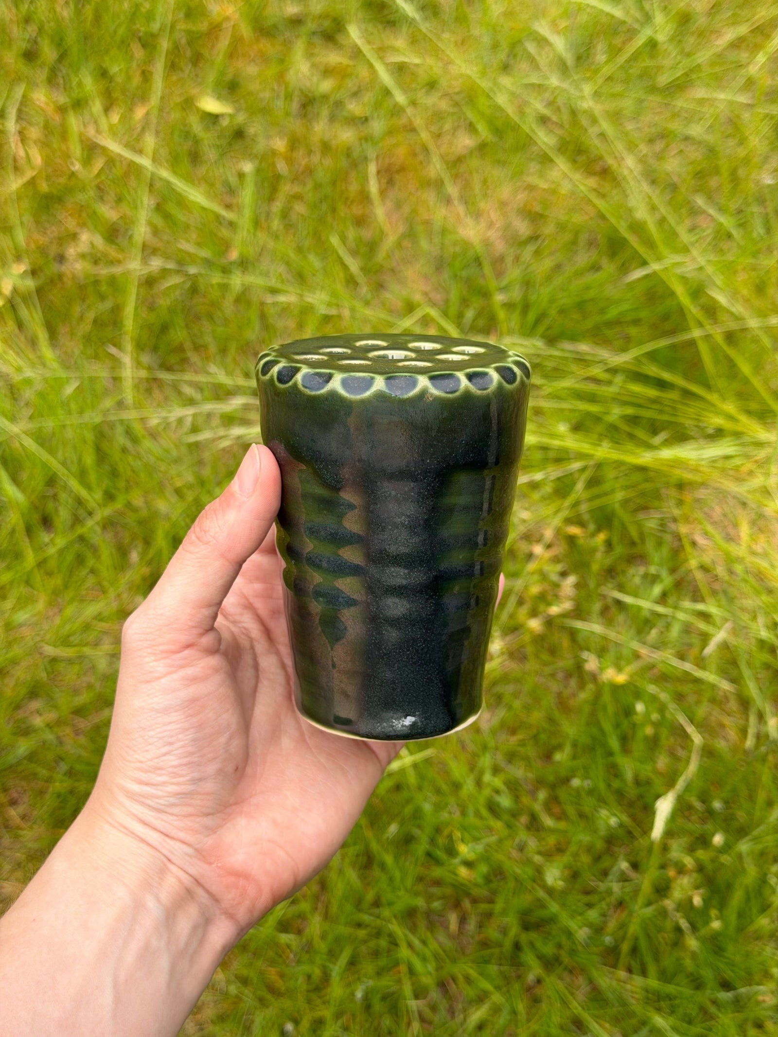 Emerald Vase - #13