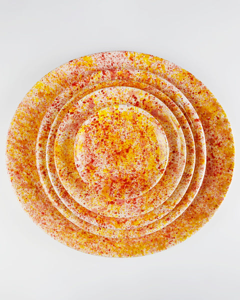 Chamomile Splatter Plate