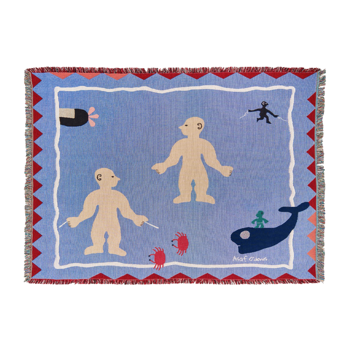 Asaf O’donis Throw Blanket