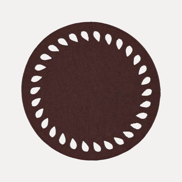 Viseu Placemat, Brown with Brown