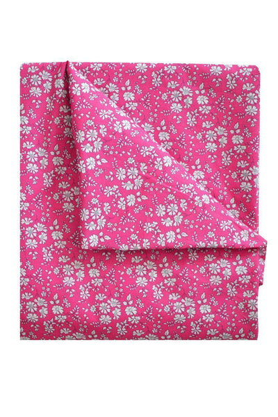 Flat Top Sheet Made With Liberty Fabric Capel Fuchsia