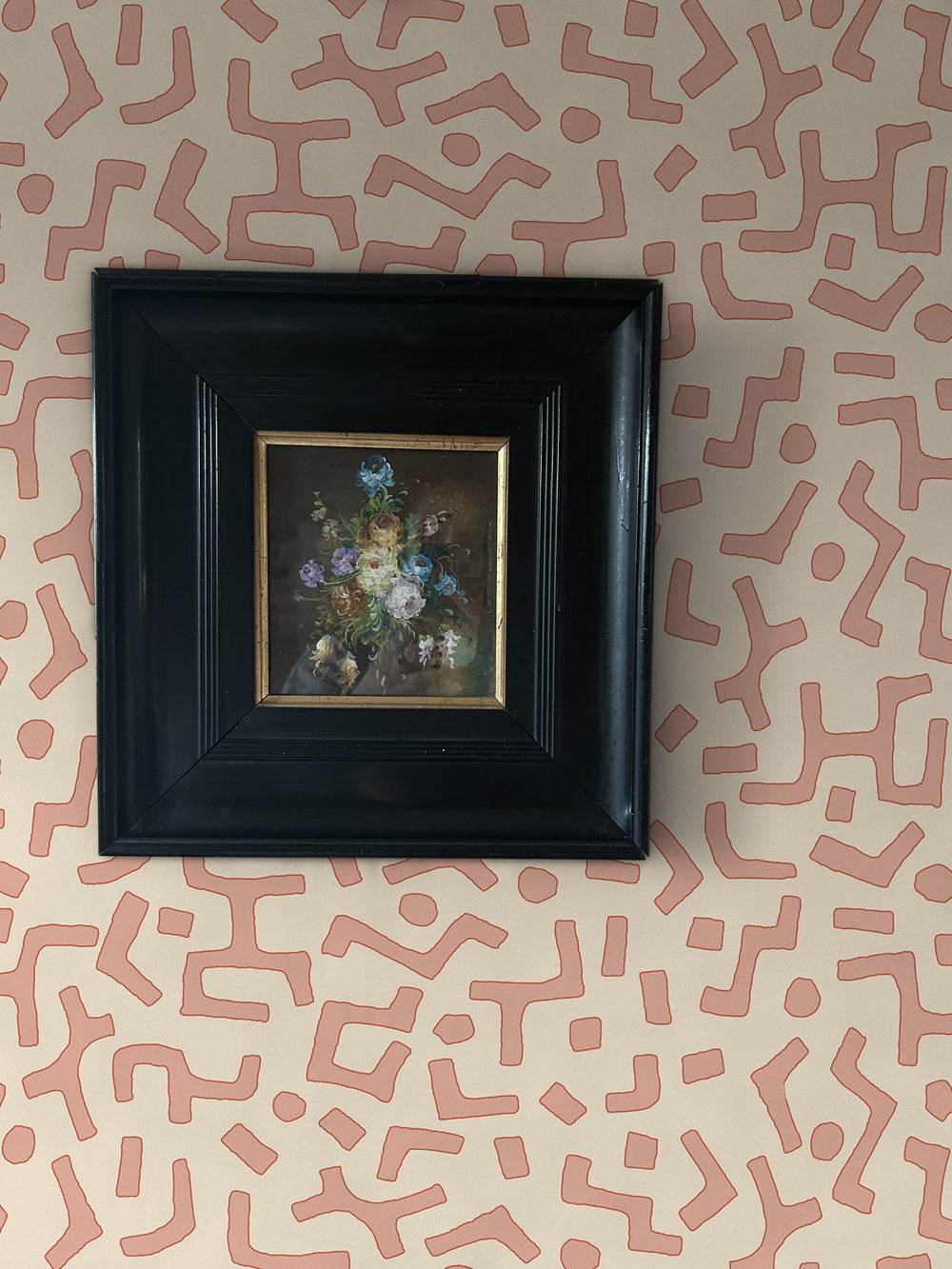 Raphia Wallpaper, Clay, Roll