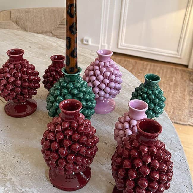 Pigna Green Candlestick - Small