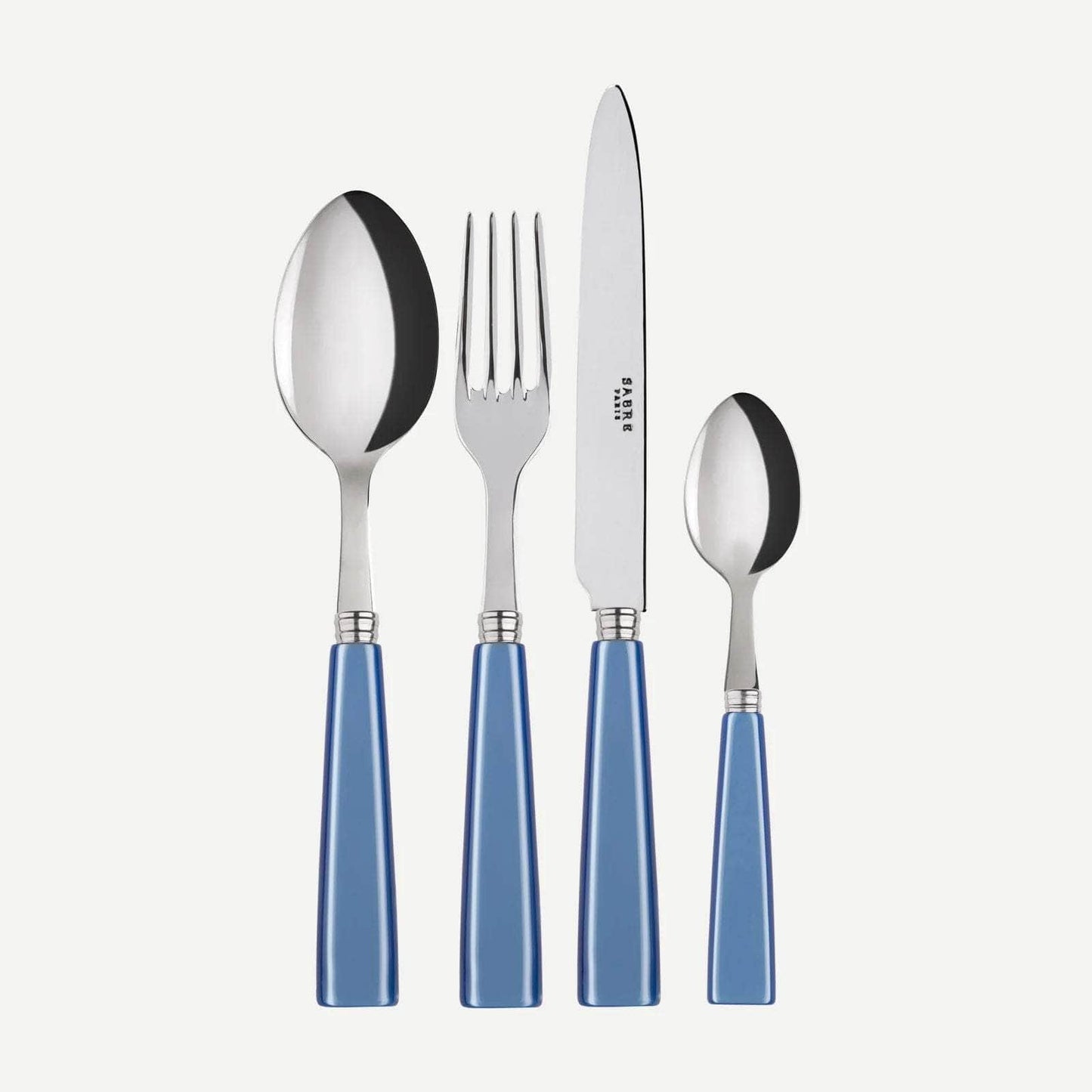Icône 4 PC Cutlery Set, Light Blue