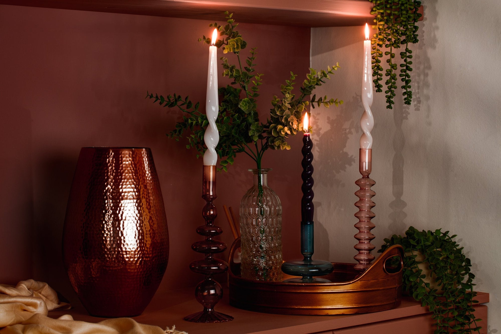 Taper Candle Holder | Pear Green