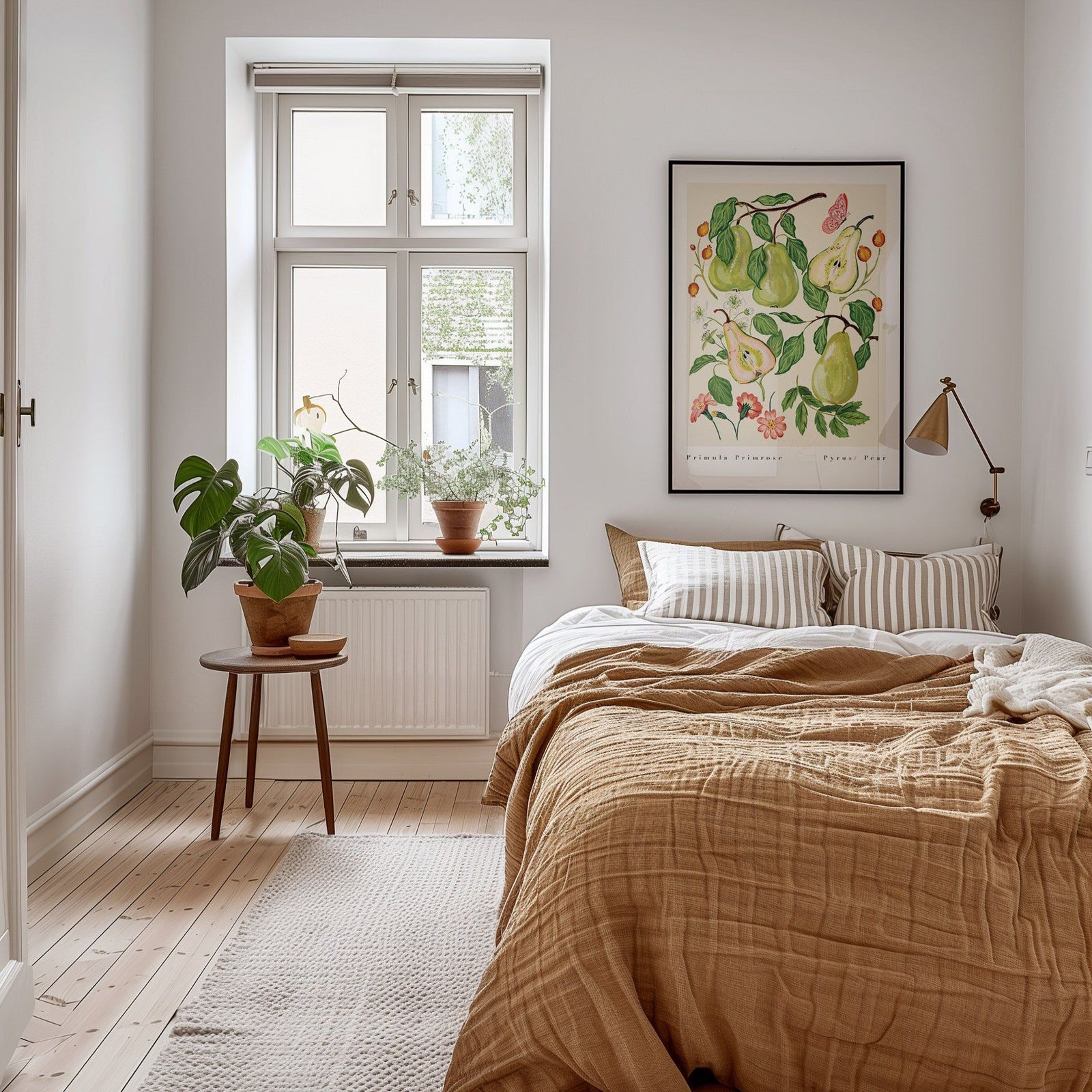 Primula Primrose Pear Art Print