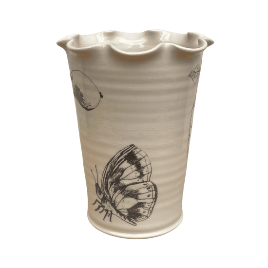 Frilly Garden Vase - Small