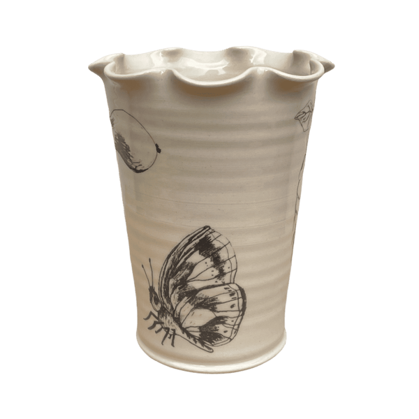 Frilly Garden Vase - Small